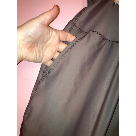 Old Navy Active Powersoft Brown High Rise Go-Dry Leggings Women’s Size 2X - Picture 3 of 7